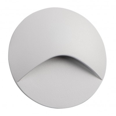 Φωτιστικό Χωνευτό Στρογγυλό LED 3W 230V 3000K Θερμό Φως Αλουμινίου Λευκό IP65 17-07012-1 Φωτιστικό Χωνευτό Στρογγυλό LED 3W 230V 3000K Θερμό Φως Αλουμινίου Λευκό IP65 17-07012-1